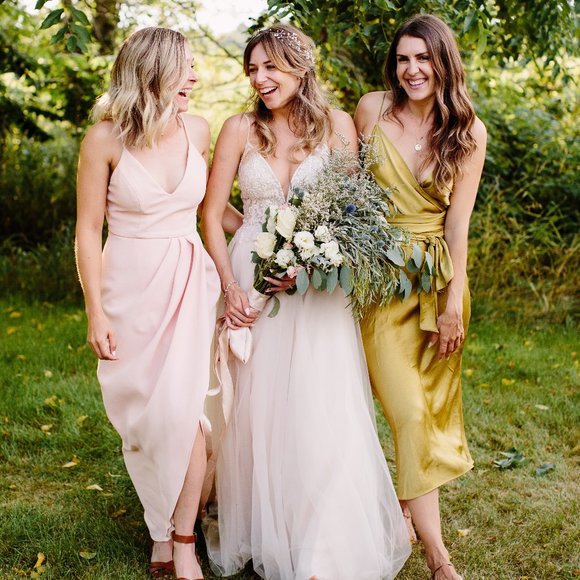 Xscape Dresses & Skirts - 🌷Summer🌷 XSCAPE Light Pink Tulip Skirted Gown